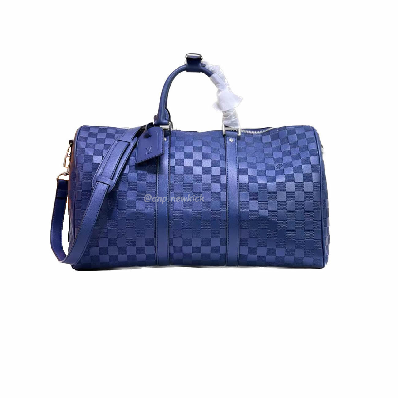 Louis Vuitton Keepall Bandouliere Monogram 50 Navy Duffel Bag (67) - newkick.org